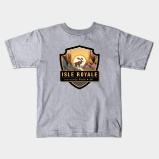 Isle Royale National Park Kids T-Shirt